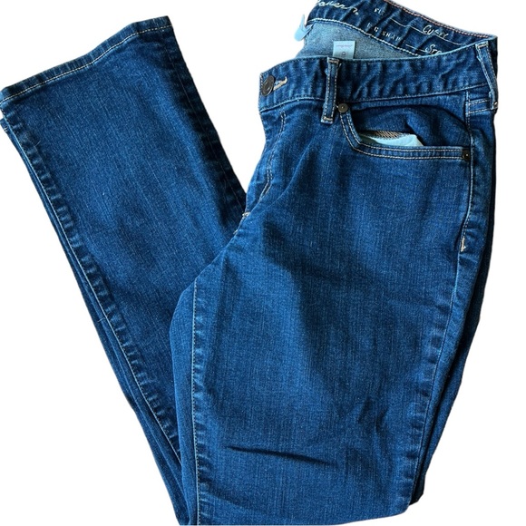 Eddie Bauer Curvy Straight Specially Dyed Petite Jeans Sz 10 P - Picture 8 of 8